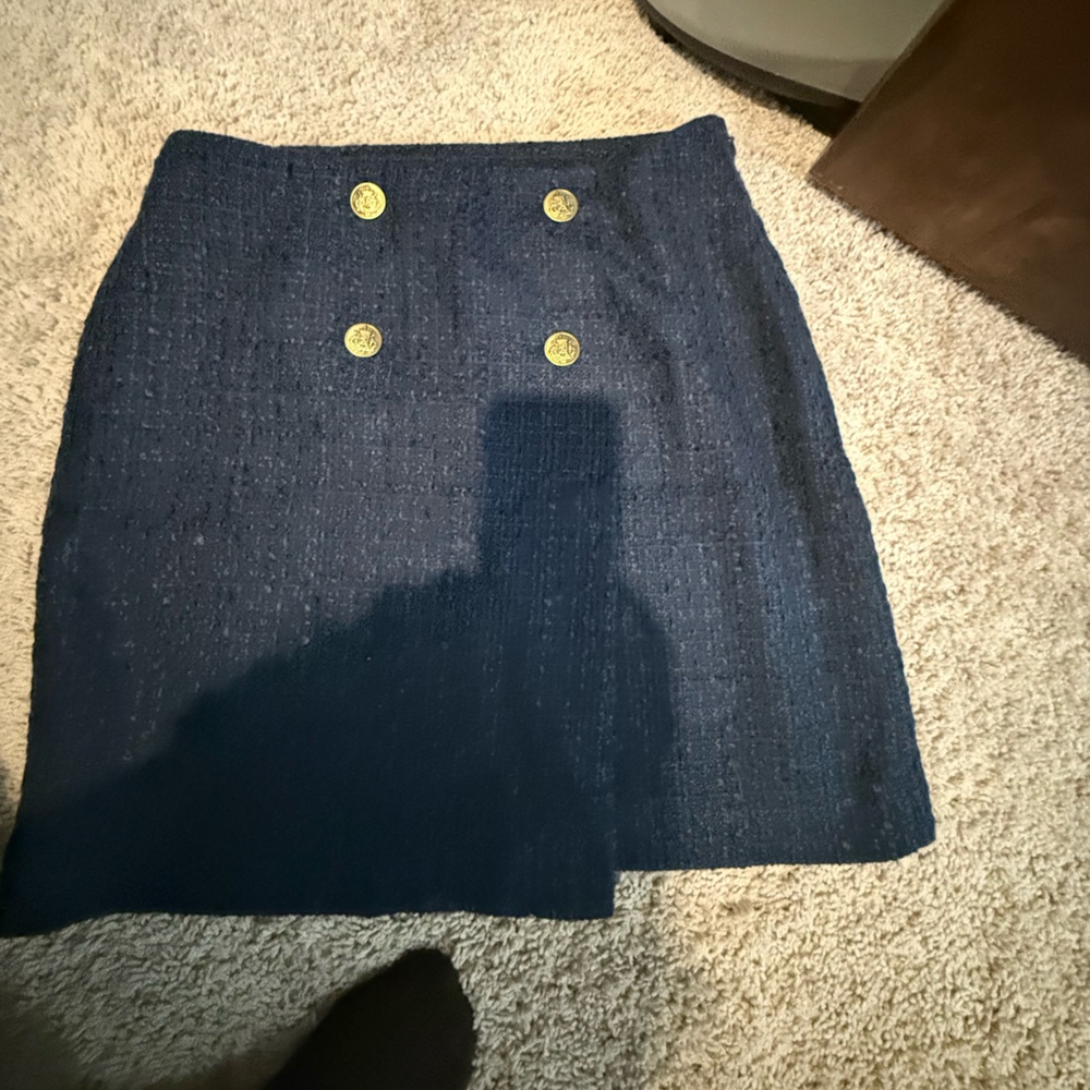 Loft tweed skirt